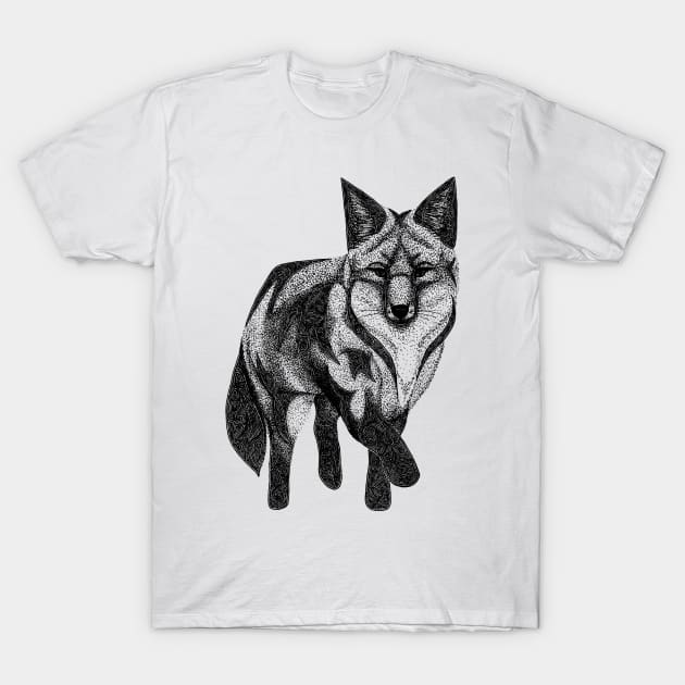 Red Fox T-Shirt by Anna_DeVries